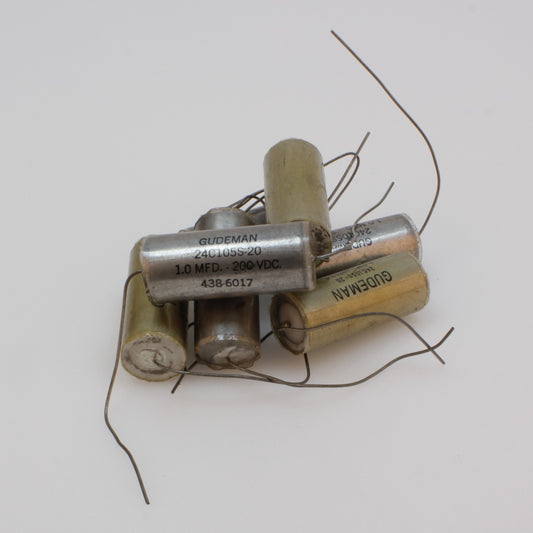 1 μF 1 uF 200 Vdc Gudeman Paper-in-oil capacitor