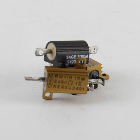 NOS 2,5K 10W Dale RH-10 WW Resistor, 2 pcs