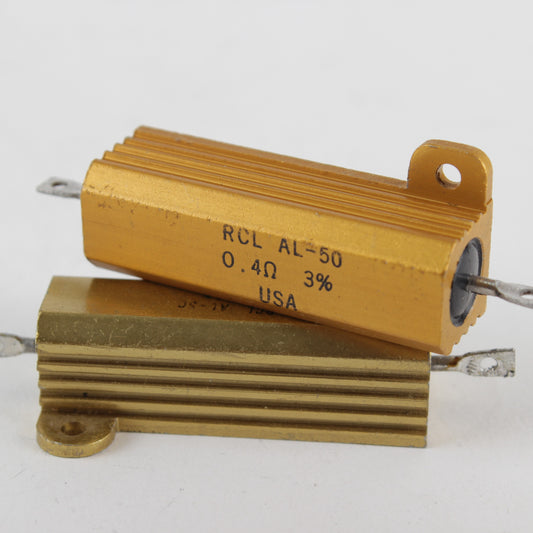 NOS 0,4R 0R4 50W RCL WW Resistor
