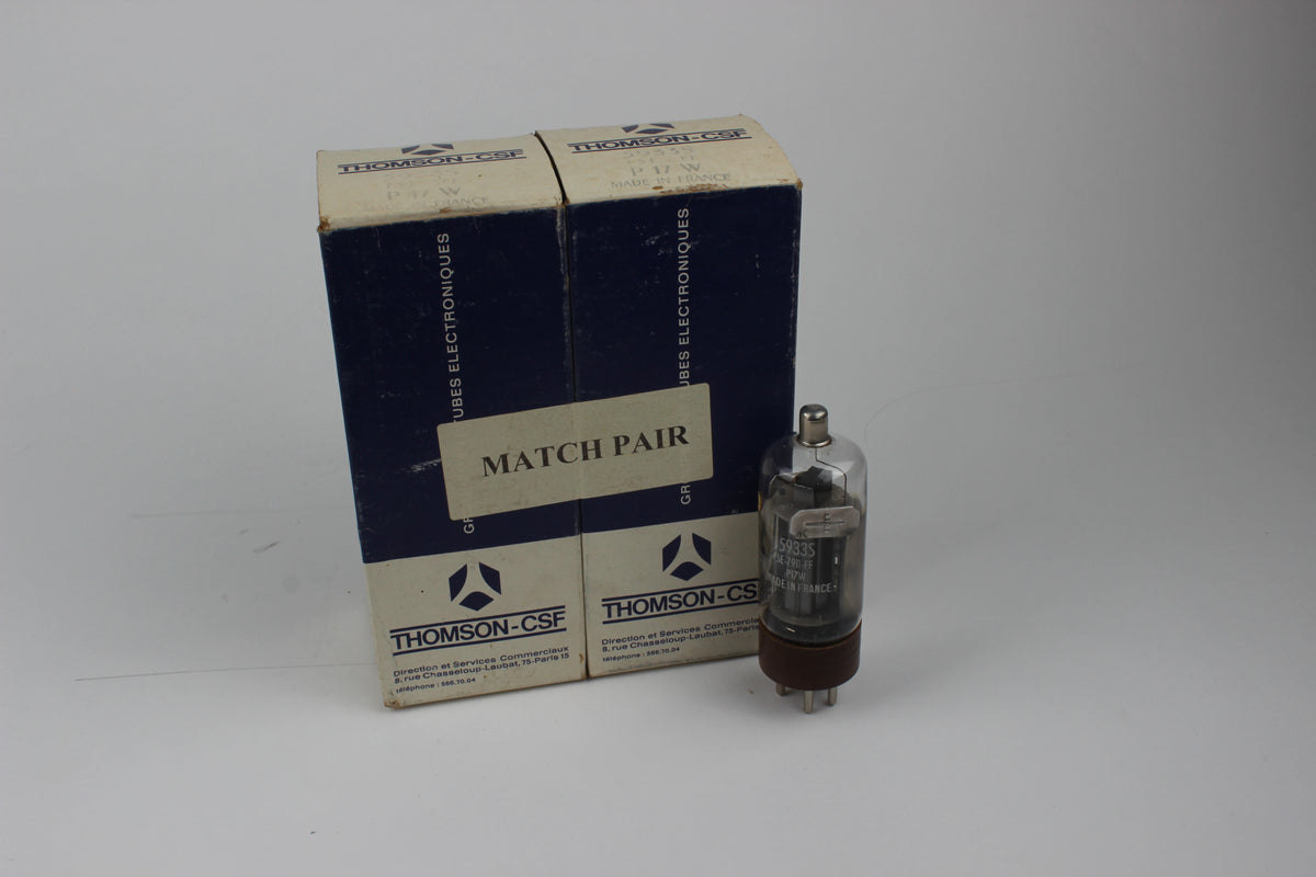 Thompson-CSF 5933S Matched Pair