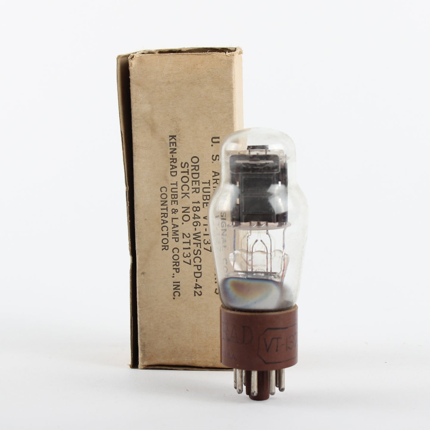 KEN-RAD VT-137 / 1626 Tube Pair
