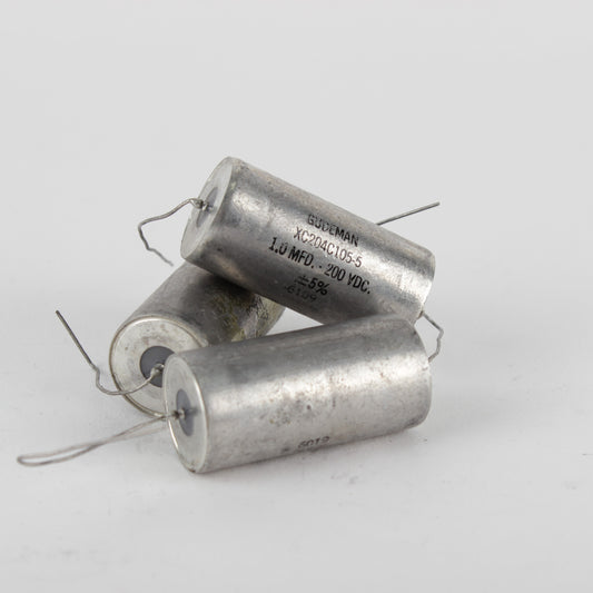 1 μF 1 uF 200 Vdc Gudeman Paper-in-oil capacitor