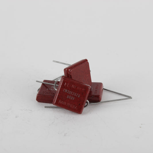 NOS 2.6 nF 500 Vdc El-Menco Silver-mica capacitor