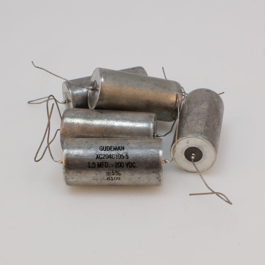 1 μF 1 uF 200 Vdc Gudeman XC204 Paper-in-oil capacitor